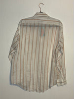 (RR2890) Vintage Single Stitch Striped Button Down Shirt