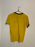 (RR3002) Vintage Single Stitch Yellow Ringer T-Shirt