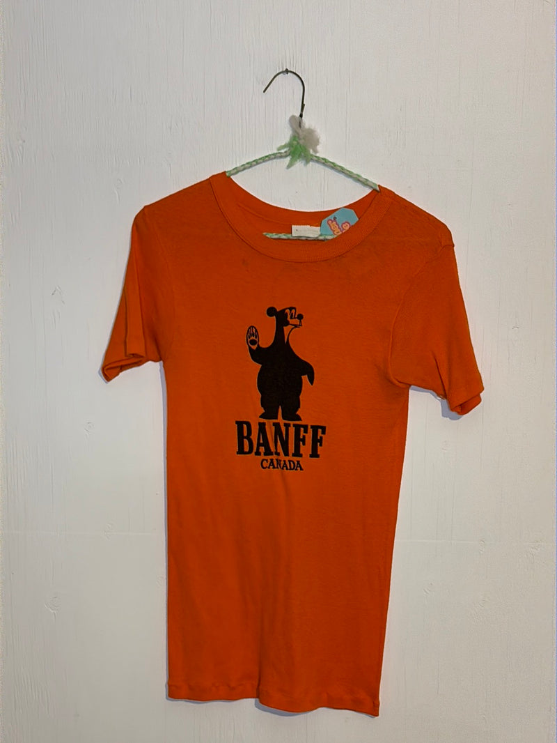 (RR2999) Vintage Single Stitch ‘Banff’ Graphic T-Shirt