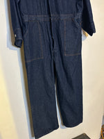 (RR3013) Deadstock Vintage Denim Coveralls Made in Saskatoon