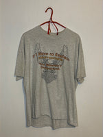 (RR3089) Harley Davidson Light Grey Graphic Moto T-Shirt