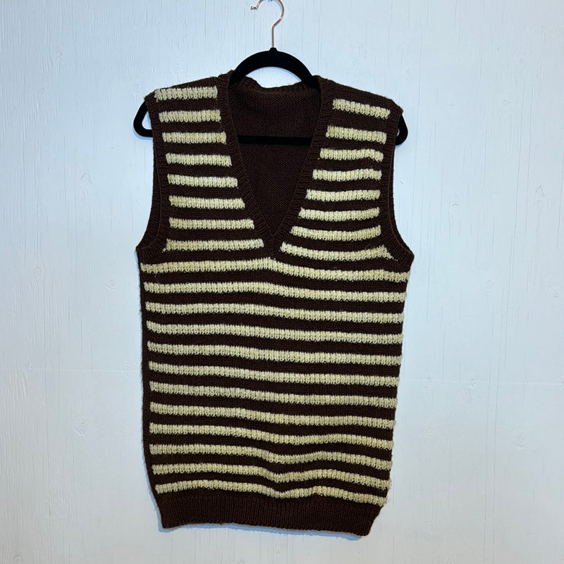 (RR2849) Vintage Knit Vest