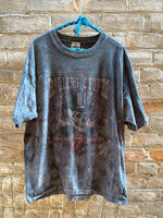 (RR2339) Rolling Stones Beggar's Banquet Black Tie Dye T-Shirt