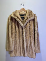 (RR3467) Penticton Genuine Fur Coat