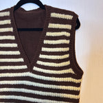 (RR2849) Vintage Knit Vest