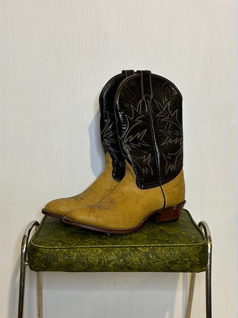 (RR2825) Exotic Leathers Cowboy Boots