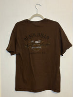 (RR3030) Brown Black Hills Harley Pocket T