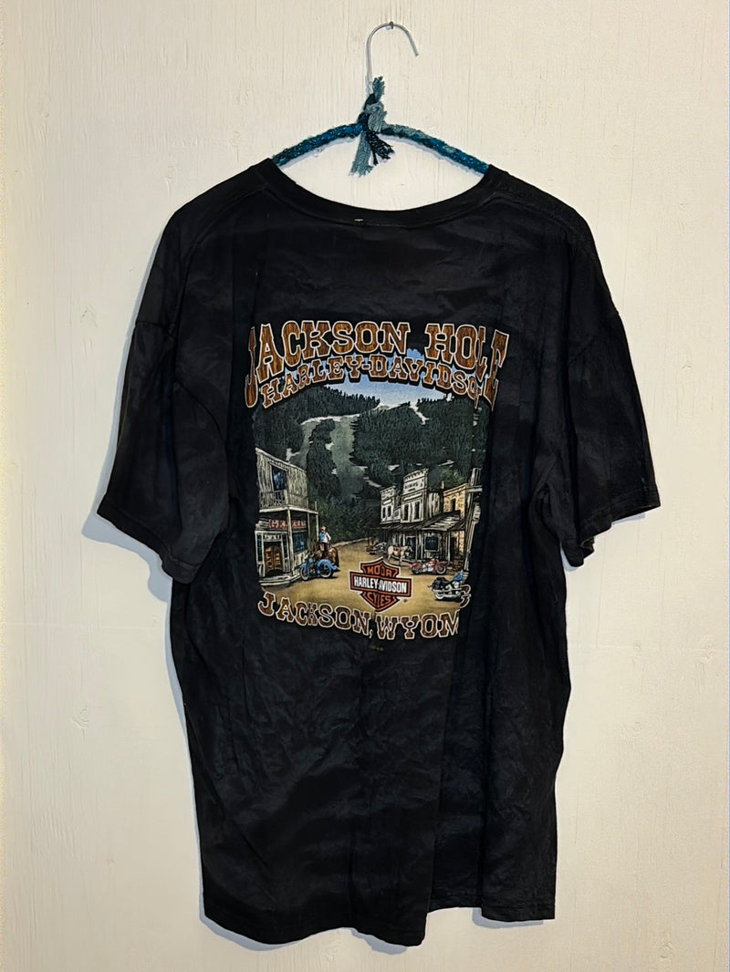 (RR3088) Harley Davidson Graphic Moto T-Shirt