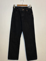 (RR2804) Wrangler Straight Leg Black Denim Jeans