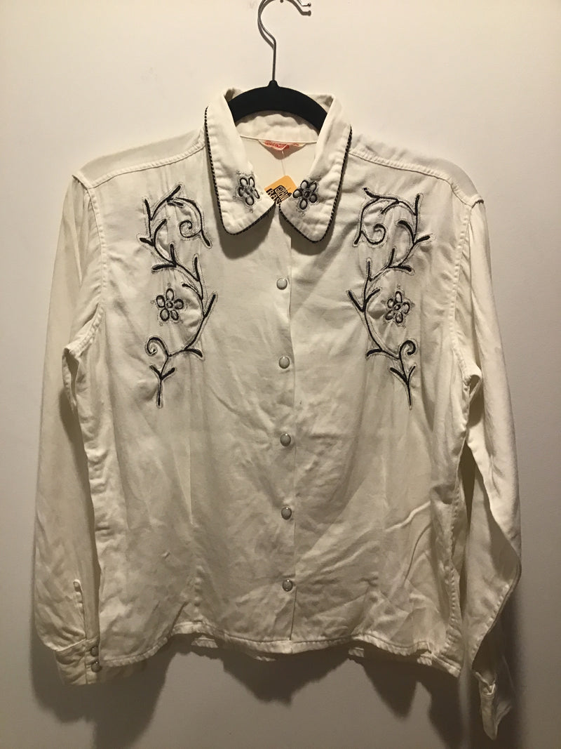 (RRSG153) Cowpuncher embroidered western shirt