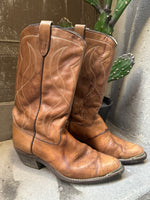 (RR3461) Brown Cap Toe Cowboy Boot