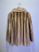 (RR3467) Penticton Genuine Fur Coat