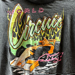 (RR2980) Modern Crop Racing Graphic T-Shirt