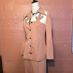 (RR2657) 1970’s Western Leisure Suit (2 piece)