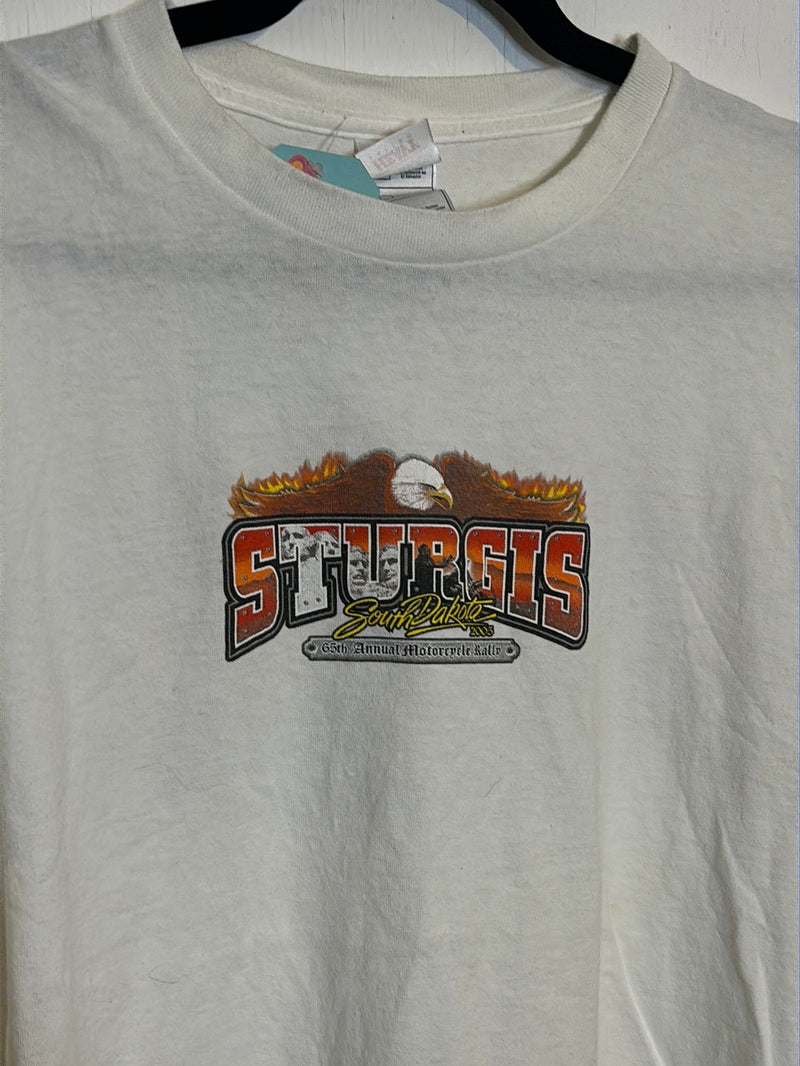 (RR3027) 2005 Sturgis White Eagle T-Shirt