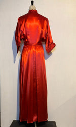 1930's Gorgeous Red Lounge Dress