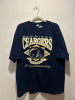 (0625RR3790) 93’ San Diego Chargers Football T-Shirt