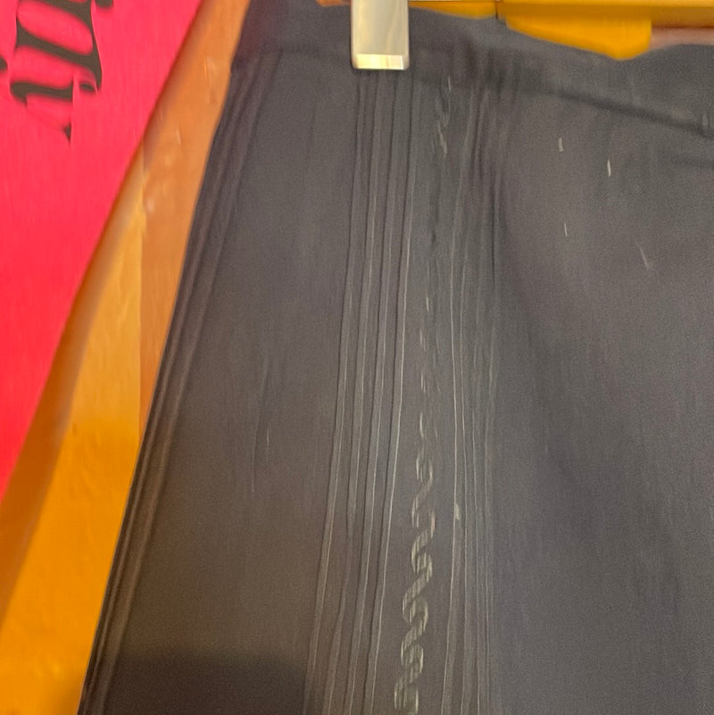 (RR2274) 50s Mid-Length Black Full Skirt