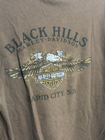 (RR3030) Brown Black Hills Harley Pocket T