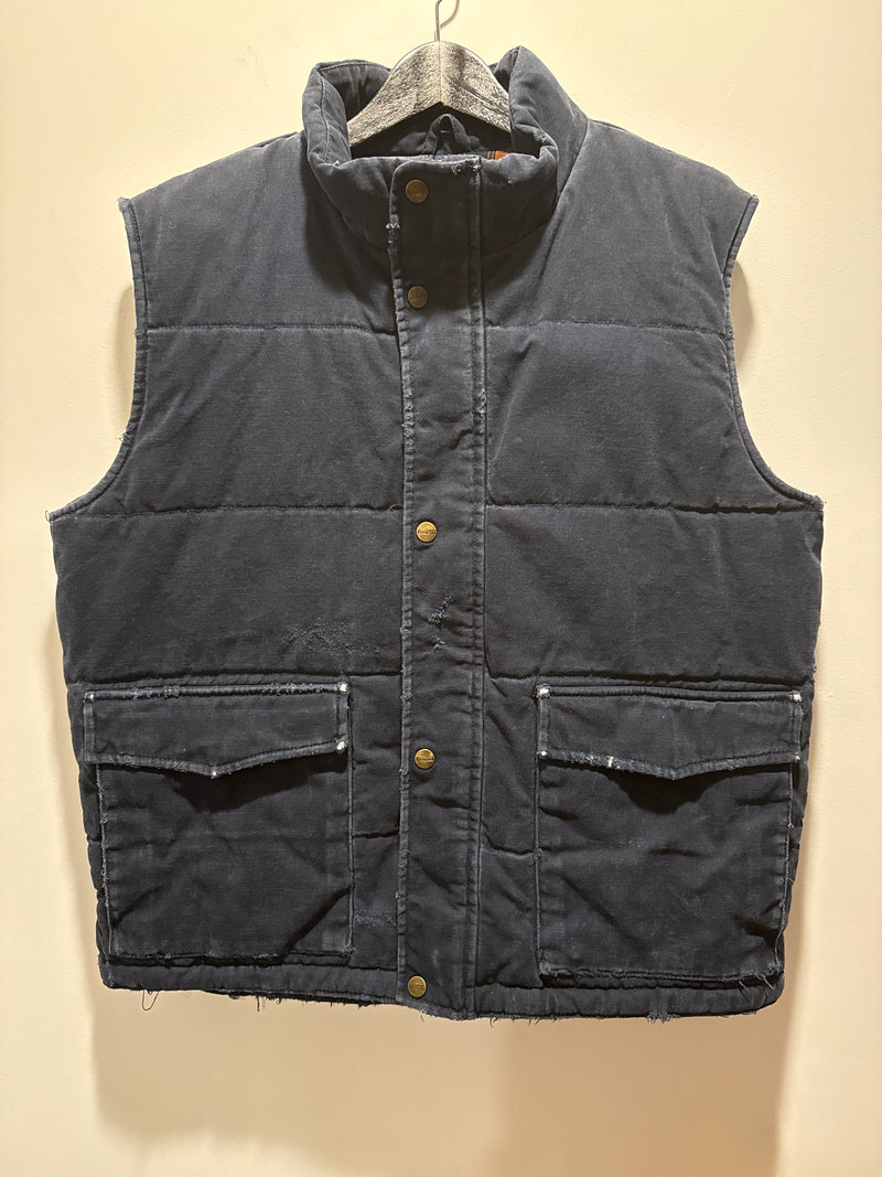 (RR3432) Dakota Distressed Canvas Vest