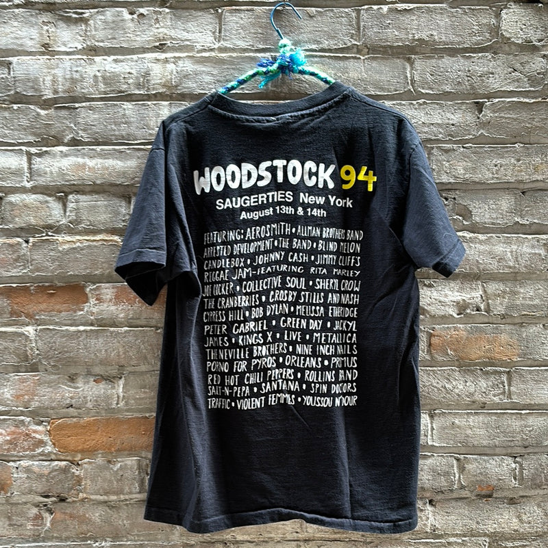 (RR2985) Vintage ‘Woodstock ‘94’ Graphic Festival T-Shirt*