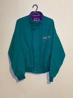 (RR3286) Vintage Teal ‘Ditch Witch’ Graphic Windbreaker