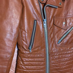 (RR2266) 60’s RARE Bristol Carmel Leather Jacket