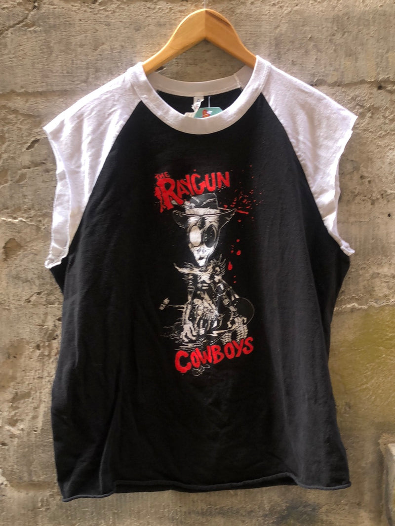(RR2223) Reworked Raygun Cowboys Sleeveless Shirt