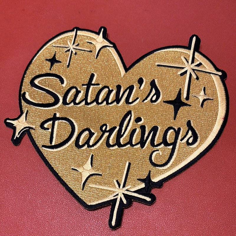 (RR2654) Satan’s Darlings Gold Heat Patch