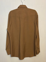 (RR2904) *Rare* Vintage Miller Embroidered Yoke Pearl Snap Western Button Down Shirt