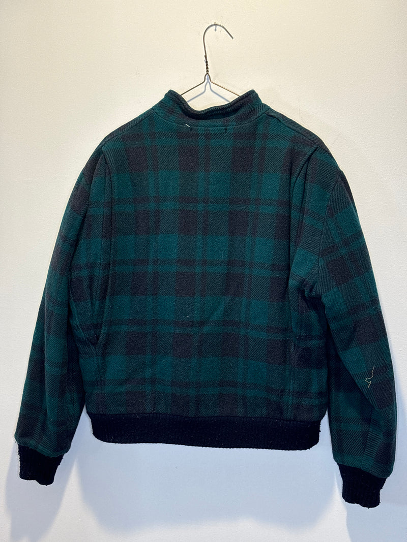 (RR3327) Woolrich Tartan Wool Lined Jacket