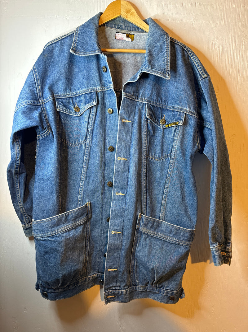 (RR3194) Denim Chore Coat