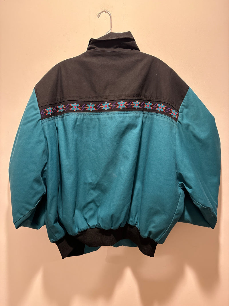 (RR3479) 90’s Western Bomber Jacket