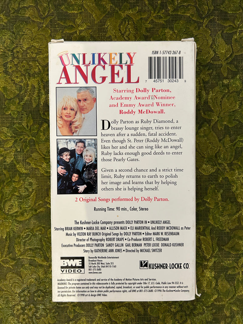 (SLOANE008) Unlikely Angel VHS