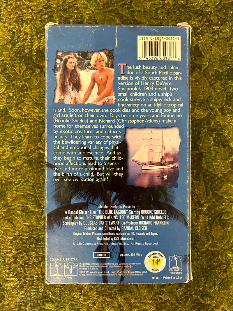 (SLOANE007) Blue Lagoon VHS
