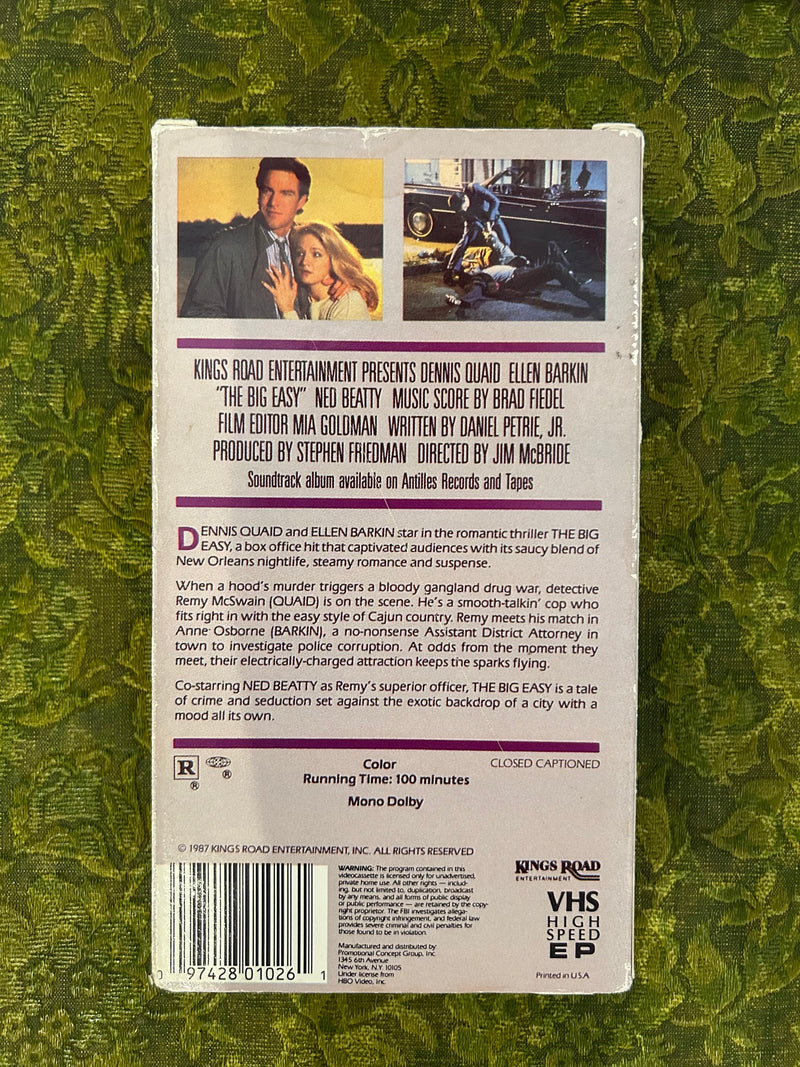 (SLOANE009) Big Easy VHS