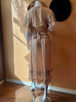 (RR2182) 1940's Vintage Dress