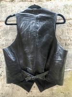(RR2323) Vintage Boutique of Leathers Button Down Vest