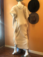 (RR2090) Fitted Kaftan Dress