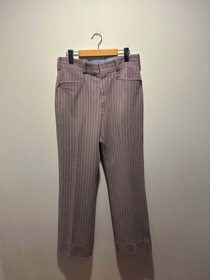 (RR3357) 70s Striped Trouser