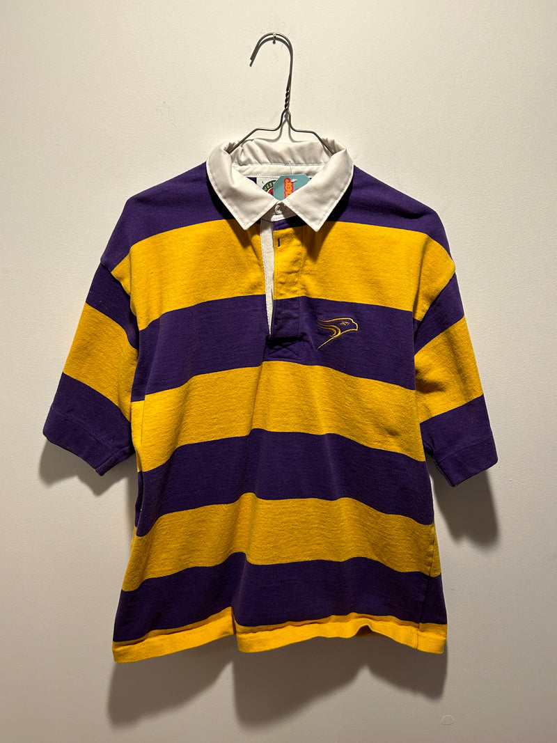 (RR3361) 90s Striped Rugby Shirt