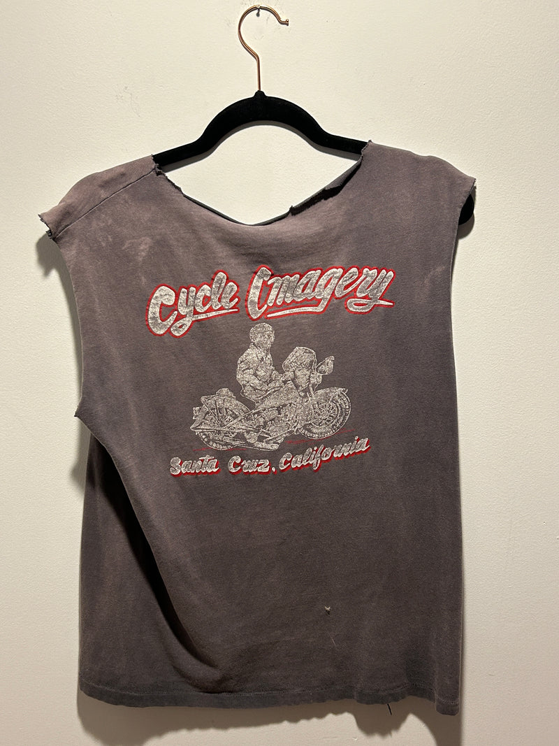 (RR3363) Super Faded & Distressed Harley T-Shirt