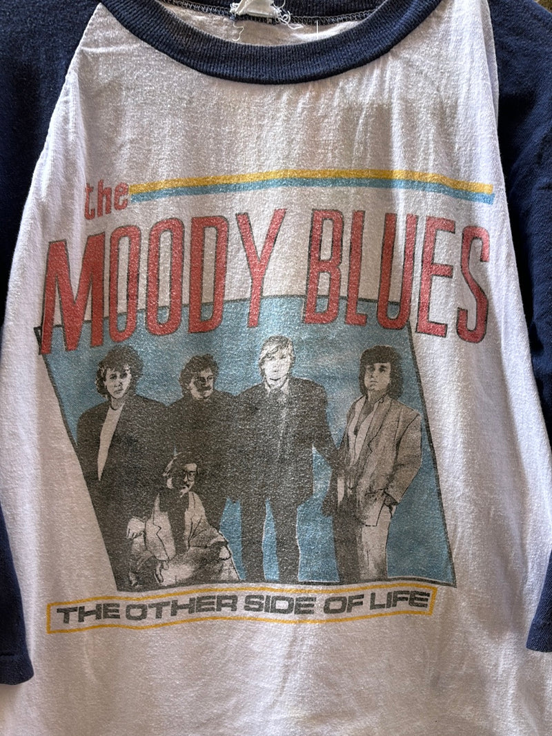 (RR2961) Vintage “The Moody Blues The Other Side of Life Tour” Graphic Band T-Shirt*