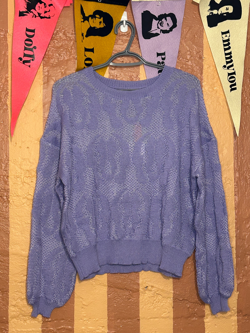(RR1801) Lili Sidonio Ladies Lilac Knitted Sweater