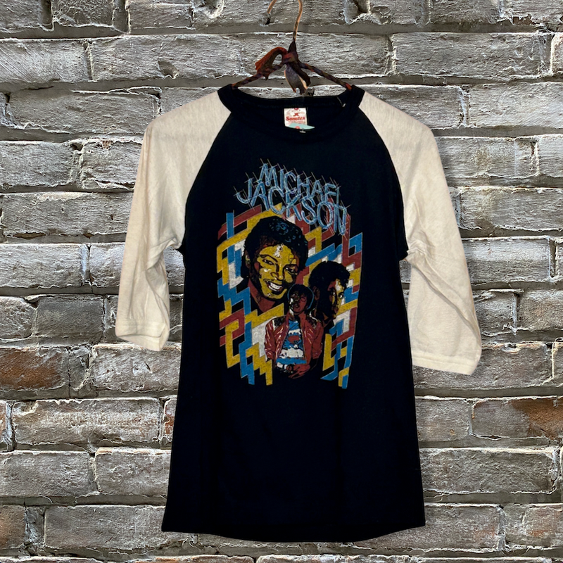 (RR1470) Michael Jackson Baseball Shirt*