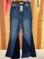 (RR2032) Vibrant Bellbottom Jeans