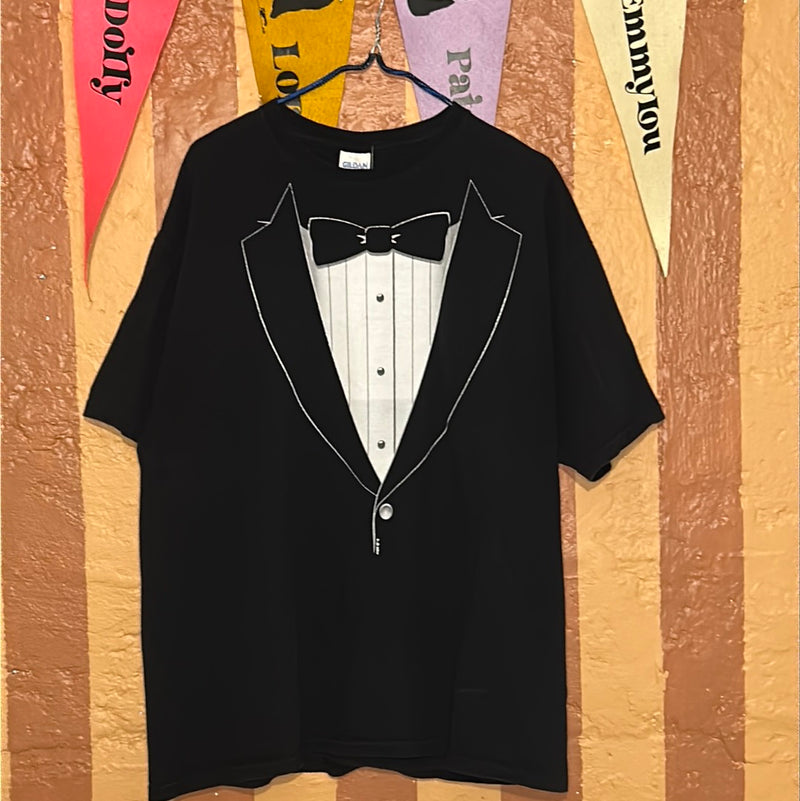 (RR1790) Iconic Tuxedo T-Shirt