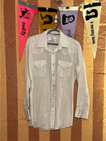 (RR2047) Dan River Pearl Snap Western Shirt