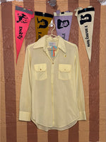 (RR1892) Arrow Butter Yellow Button Shirt