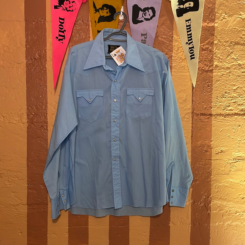 (RR2056) Bar M Rancher Pearl Snap Button Western Shirt